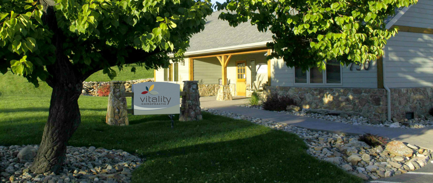 Vitality Chiropractic sign and building