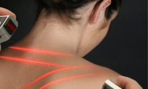 Erchonia Low Level Therapy Treatment on neck and back